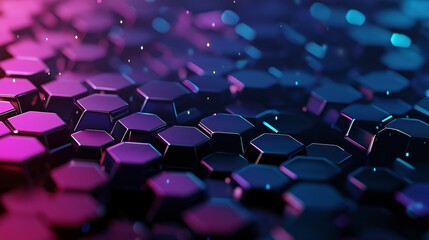 Poster - A beauty futuristic abstract background in a high-tech style. Shining lines and patterns resembling neural networks, connections, and digital circuits.
