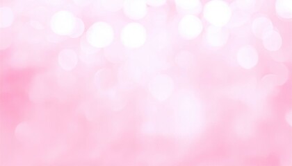 Wall Mural - Soft pink bokeh background with gentle light highlights, ideal for dreamy and romantic designs.