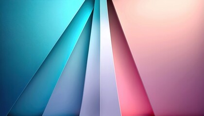 Wall Mural - Abstract geometric shapes in vibrant colors create a modern, artistic background.