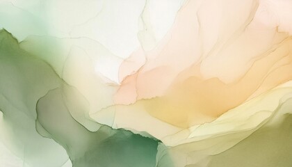 Wall Mural - Soft, abstract watercolor background with gentle pastel hues for creative design.