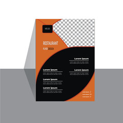 Wall Mural - creative and morden markitng flyer design