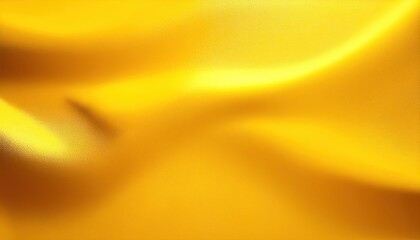 Wall Mural - Smooth, flowing yellow fabric with soft curves, ideal for backgrounds and abstract designs.