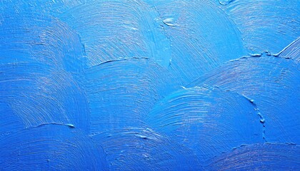Wall Mural - Textured blue abstract background with smooth brush strokes and varying shades, perfect for design projects.
