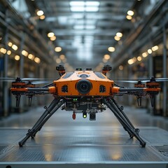 Poster - Exploring the future of innovative drone technology a deep dive into aerial robotics laboratories and their impact on various industries