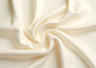 Poster - Soft beige silk gives a textured look with subtle light white undertones and creamy tones throughout the design.