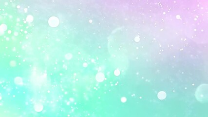 Poster - Soft pastel abstract background with light sparkles and a dreamy, ethereal quality suitable for creative projects