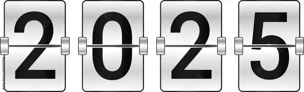 2025 New Year'S Countdown. Happy New Year 2025 Countdown Clocks. 2025 ...