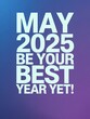 © Jaemie - Inspirational Typography: A Vibrant Gradient Background with Bold text for Motivation and Yearly Resolutions