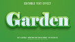 © mawan02 - garden editable text effect
