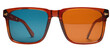 © mudasar - Classic 3D glasses with red and blue lenses for viewing stereoscopic images and movies. Perfect for entertainment, technology, or movie-related projects.