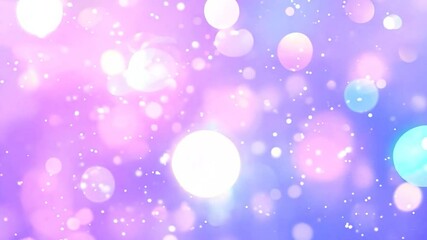 Poster - Six backgrounds with pastel colors bokeh are shining and glowing. This background is perfect for celebrations, holidays or any project that needs a touch of magic