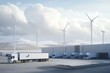 © Bendix - Innovative Logistics Hub Amidst Wind Turbines: A Vision of Sustainability and Progress