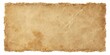© Theerawat - A textured, aged sheet of paper with a torn edge and faded brown stains. It's perfect for creating a vintage aesthetic for your projects.