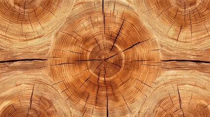 close up of a wooden texture with tree rings and a natural pattern.
