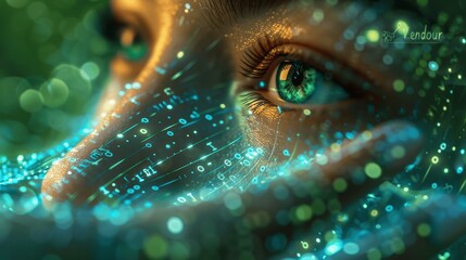 Fototapete - Web Development and Coding Abstract Background Source Code in HTML and PHP Computer Science Design