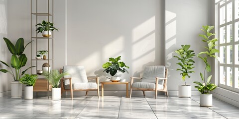 Poster - Clean and stylish plant setup