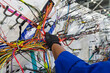 © poco_bw - car harness wires , auto harness wiring factory panel, car electric harnesses factory , african man hands