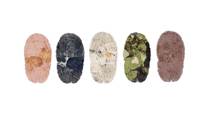 Poster - Unique Fingerprint Symbols for Biometric Identity Generative AI