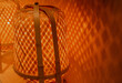© HiroSund - Bamboo Lampshade with Warm Light and Shadows