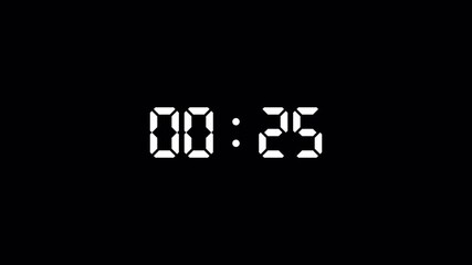 countdown timer animation from 30 to 0 seconds, 30 second countdown animation background, 30 seconds
