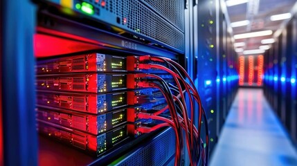 Aufkleber - Enhancing data center efficiency for optimal performance in modern workspaces