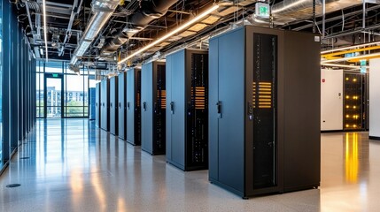 Poster - Transforming your server room into a bright and modern space for enhanced efficiency