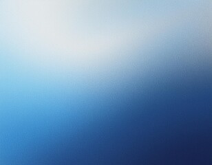 Wall Mural - calming and serene blue gradient background with a textured grain effect and a subtle wave pattern, 