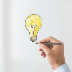 Poster - Creative Entrepreneur Sketching Innovation Strategy
