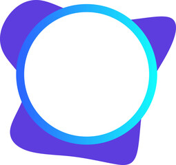 Wall Mural - Modern Circle Banner