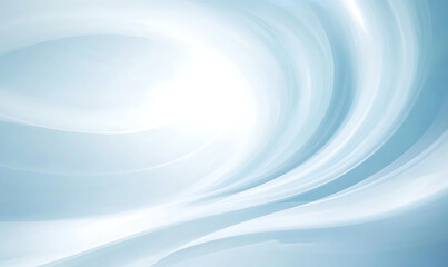 Wall Mural - abstract blue background with waves-generative ai