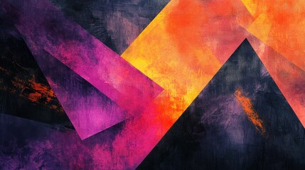Wall Mural - abstract geometric artwork