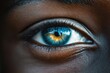 © Vii - Close-up shot of a person's blue eye