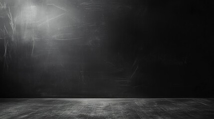 Leinwandbilder - Abstract blackboard backdrop featuring empty space ideal for engaging design concepts
