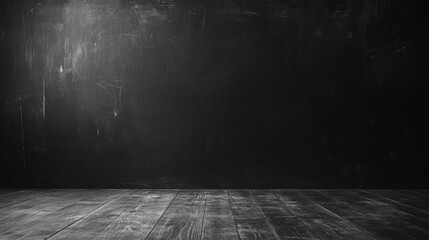 Leinwandbilder - Abstract blackboard backdrop featuring empty space ideal for engaging design concepts