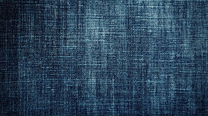 Poster - A textured denim blue backdrop evoking the essence of spring featuring a fabric inspired design