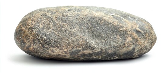 Poster - Stone Isolated On White Background Clipping Path Included