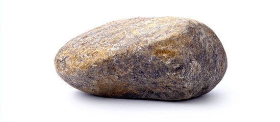 Poster - Stone Isolated On White Background Clipping Path Included