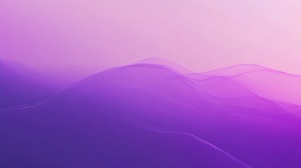 Leinwandbilder - Banner featuring a smooth gradient background in violet hues
