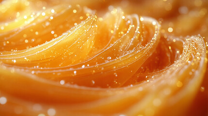Canvas Print - orange peel close up