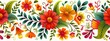 © Usman - Vibrant Mexican Floral Geometric Pattern, intricate designs in red, green, yellow, festive energy, cultural heritage, seamless folk art style.