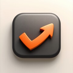 Simple App Icon Concept Illustration