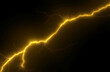 © Stock Planet - yellow lightning in the night sky