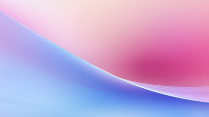 Poster - Dynamic pastel waves with subtle blends of colors evoke tranquility and elegance, perfect for contemporary digital backgrounds or art.