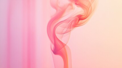 Poster - Abstract swirl of smoke on a blurred vertical backdrop