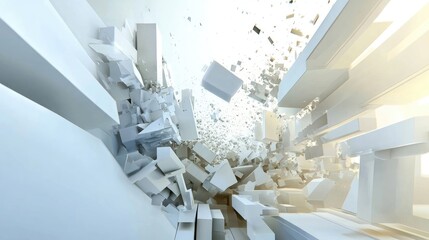 Poster - Abstract CAD Model Fragmenting in Virtual Environment