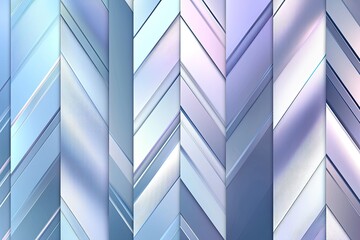 Poster - Abstract blue and silver geometric pattern background, perfect for design projects.