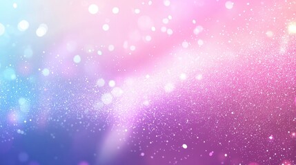 Poster - Abstract background featuring a pink purple and blue glitter texture with shiny sequins and a blurred effect perfect for party themed designs
