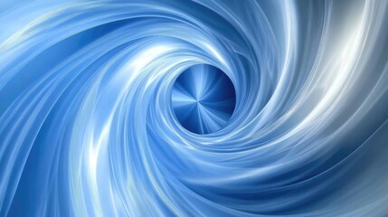 Poster - Abstract blue swirling technology background graphic design suitable for presentations and posters