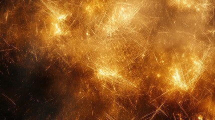 Poster - Abstract metallic texture featuring delicate light reflections and subtle scratches