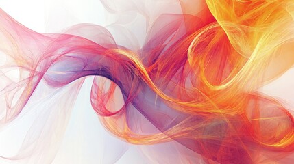 Poster - An abstract representation of the quantum concept known as the Ring of Fire, featuring vibrant,